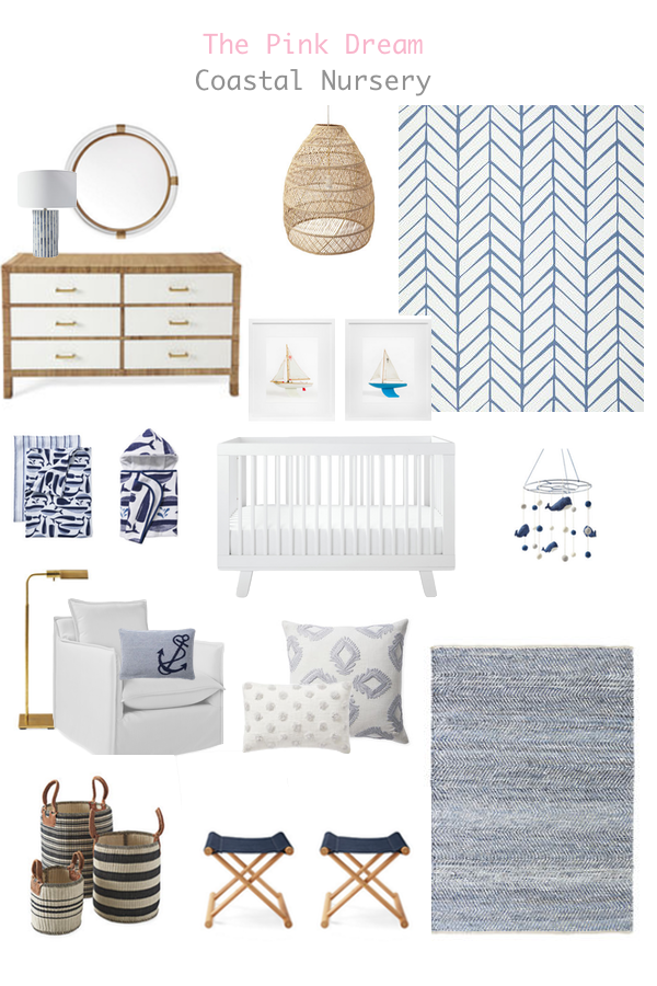 coastal nursery decor