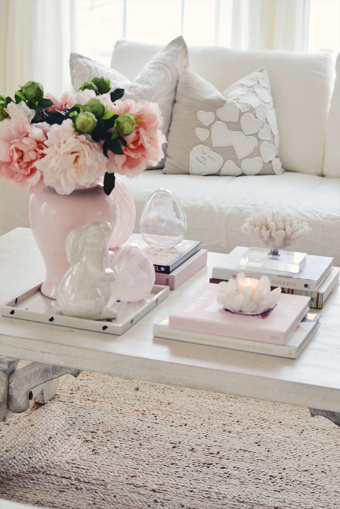 Elegant Spring Home Tour And Easter Decor 2019 The Pink Dream
