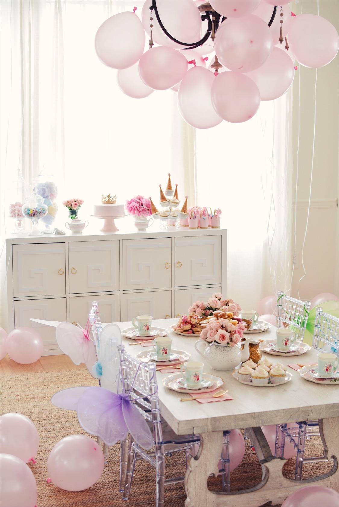 Pin On Tea Party Ideas For My Princess Floating Balloons Balloon