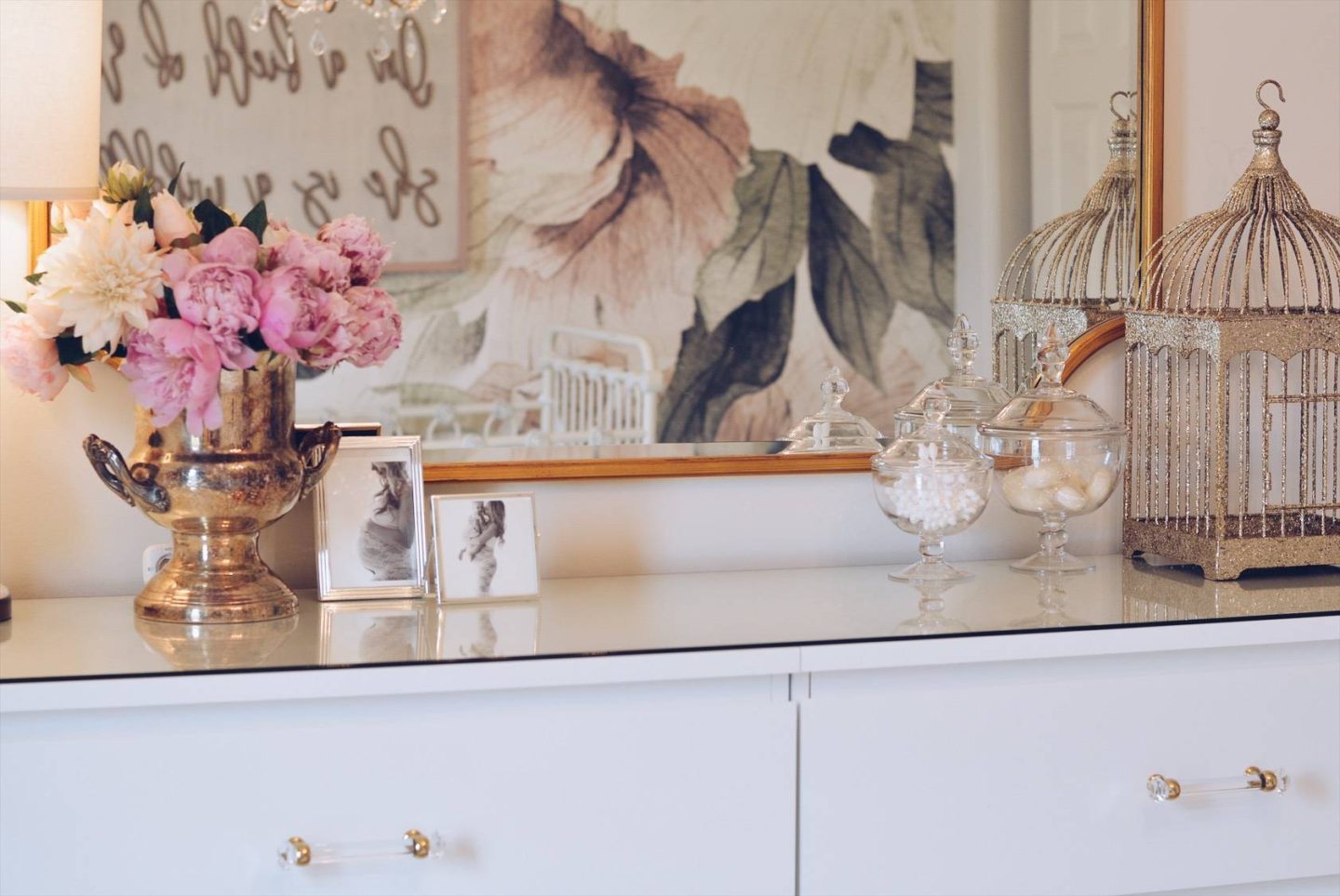 Floral Wallpaper Nursery - A Vintage Inspired Nursery - The Pink Dream