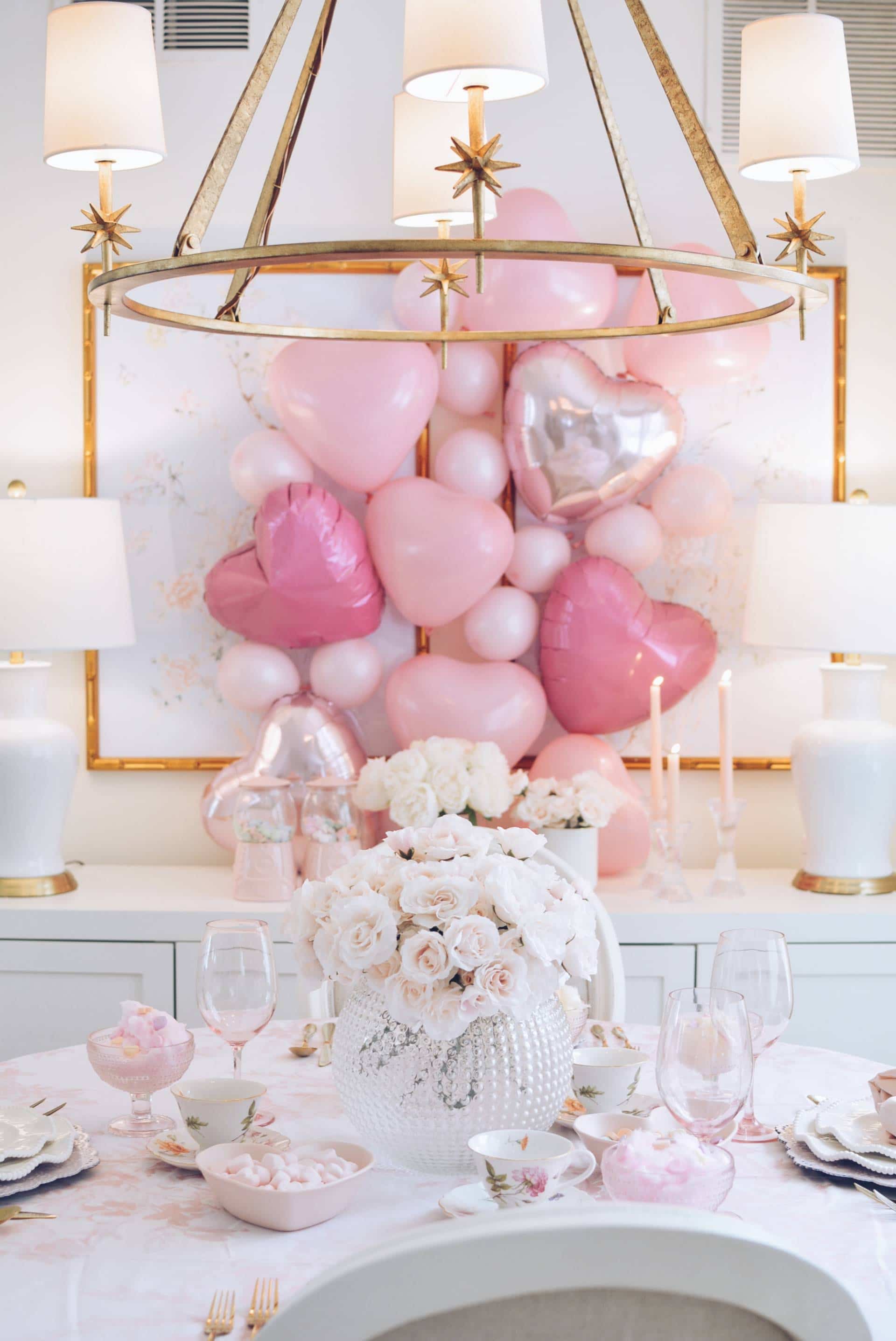 A Pink Valentine's Day Table Decor & Ideas - The Pink Dream