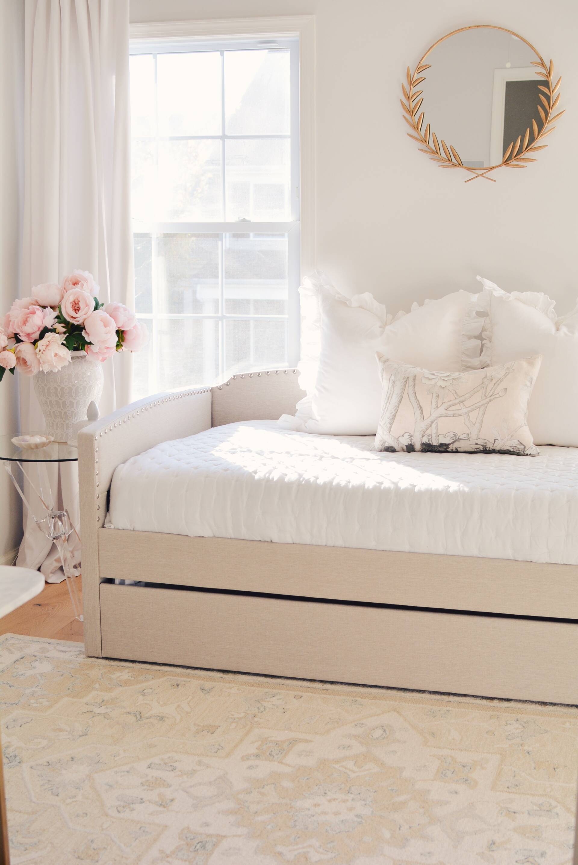 Guest bedroom reveal with Wayfair!